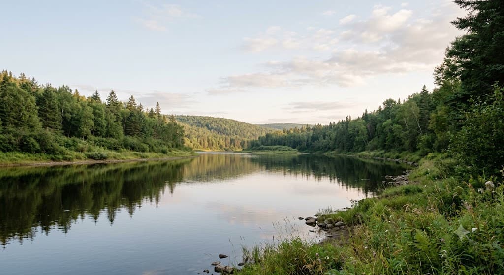 Site visual: about gallery 01 river light
