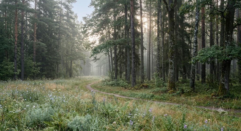 Site visual: about gallery 04 forest edge