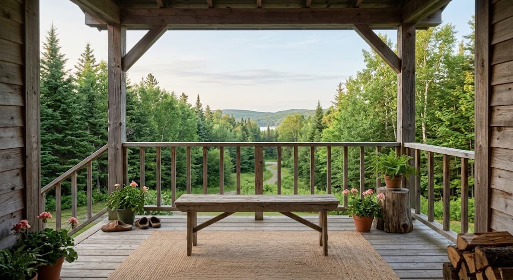 Site visual: about gallery 05 porch morning
